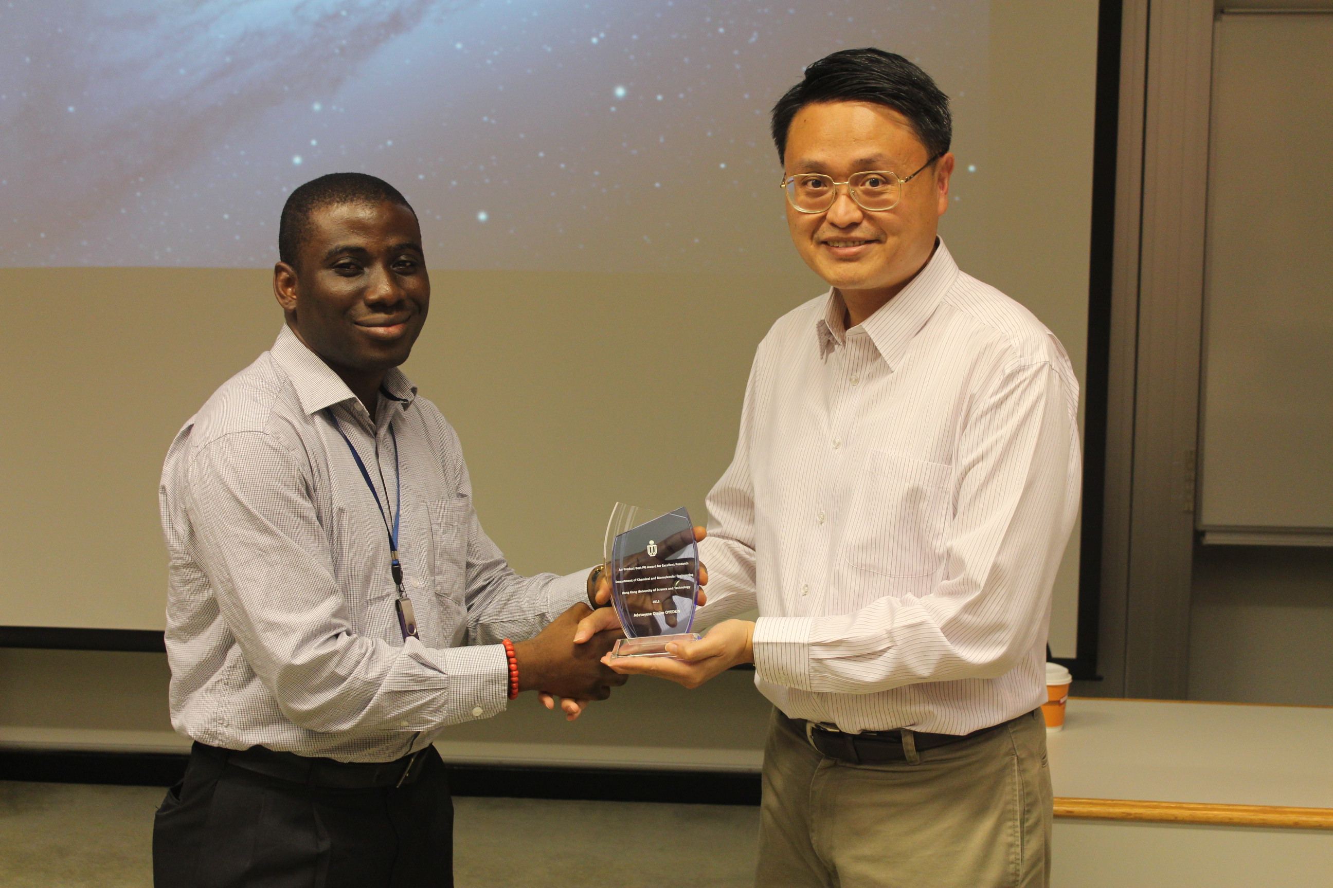 Adetoyese OYEDUN School of Engineering PhD Research Excellence Award